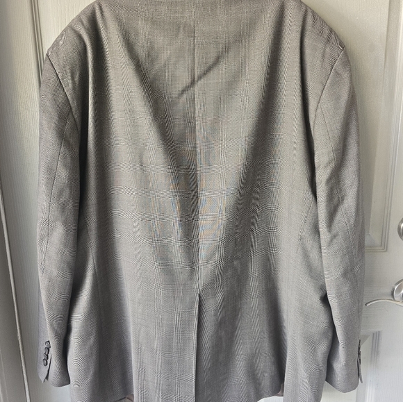 Lauren Ralph Lauren Sports Coat Men 52R Gray Black 100% Wool 2button Pinstripe - Picture 13 of 15